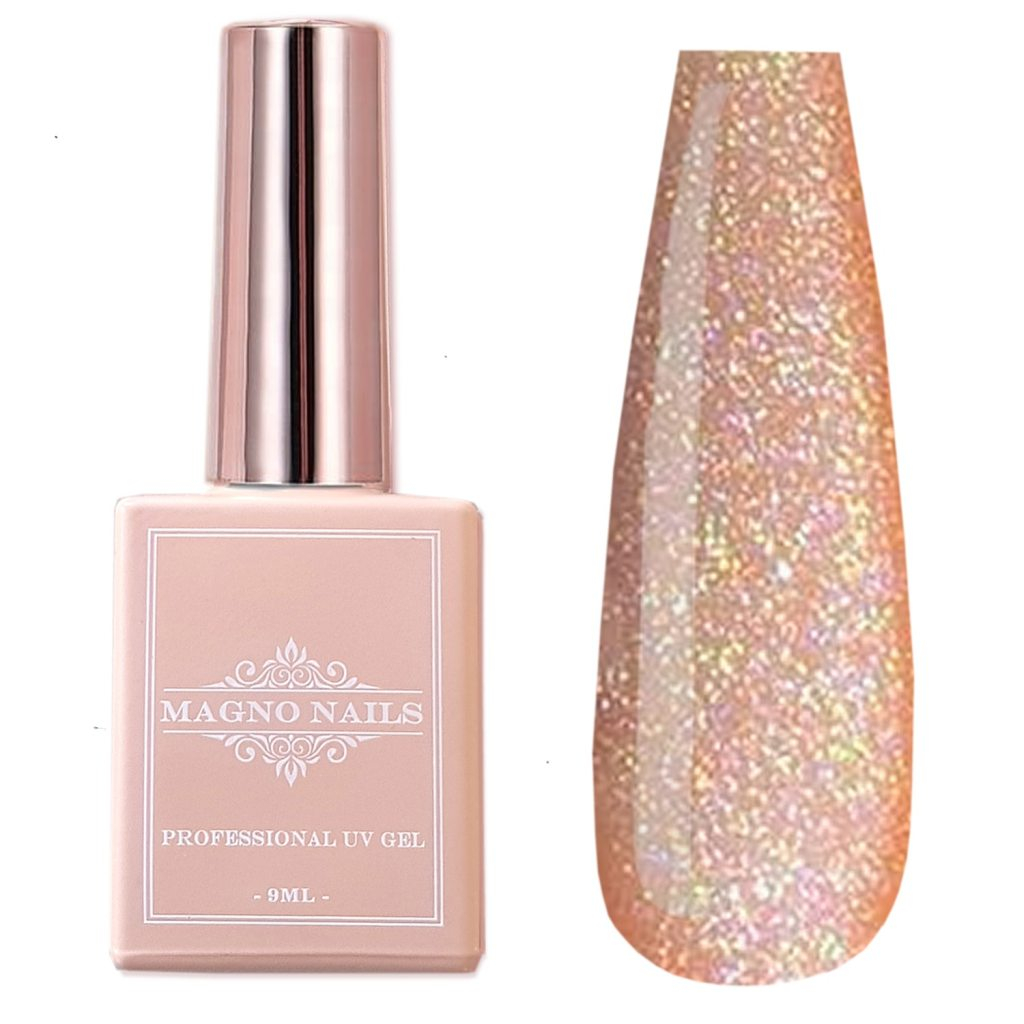 UV Gel - Holographic Cat Eye - 4505 - Unicorn Peach